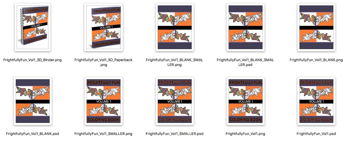 Frightfully Fun, V1 – Covers Preview