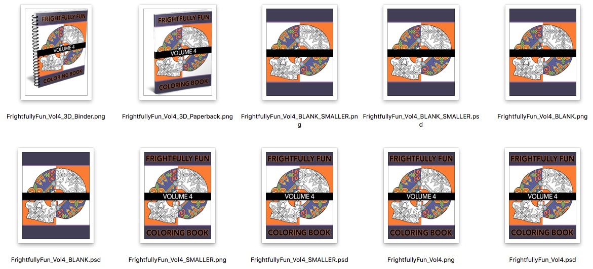 Frightfully Fun, V4 – Covers Preview