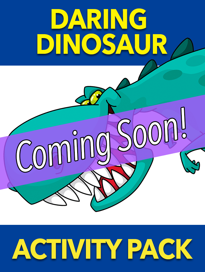 Daring Dinosaur Activity Pack – Coming Soon