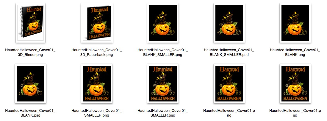 Haunted Halloween Cover – Option 1