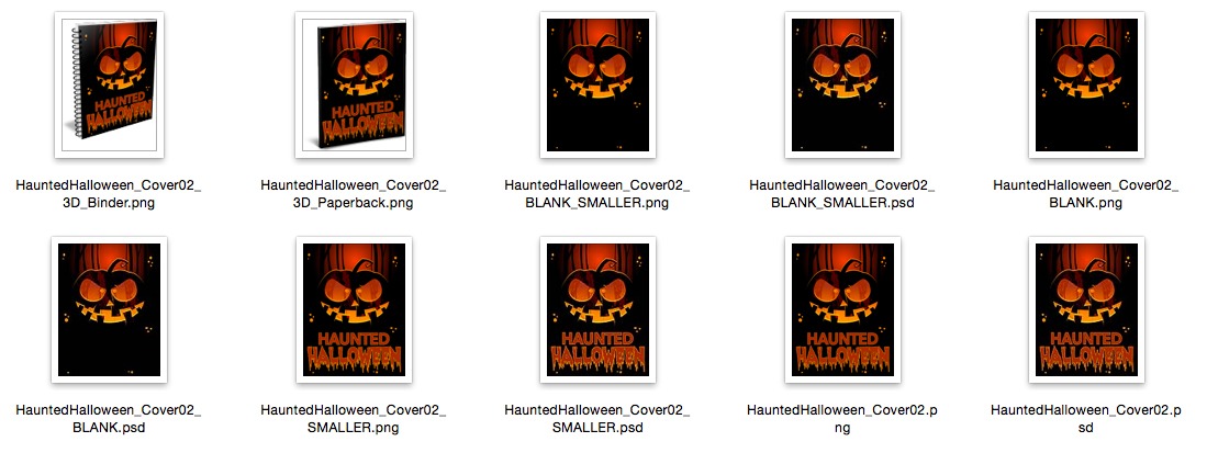 Haunted Halloween Cover – Option 2