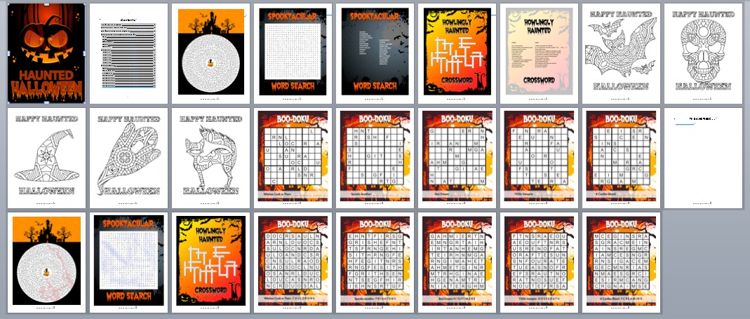 Haunted Halloween DFY Book – Option 2