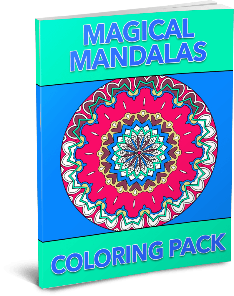 Magical Mandalas Coloring Pack