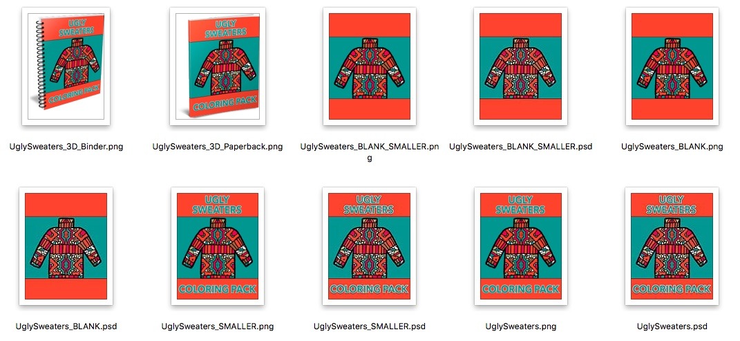 Ugly Sweater Covers Preview