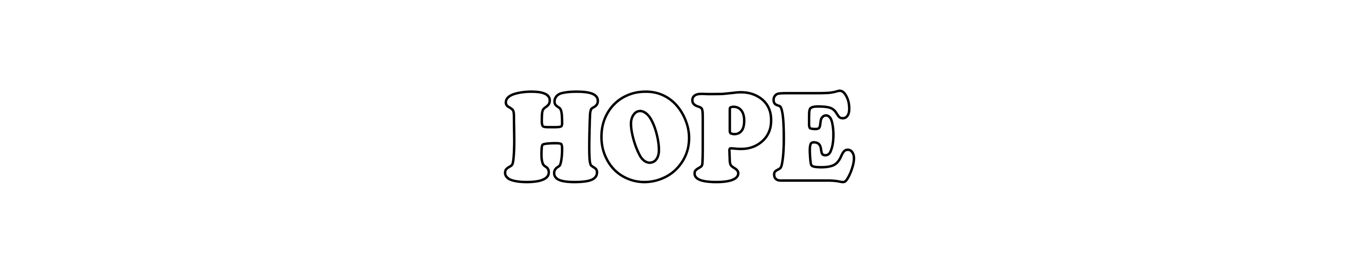 Hope - Word Art