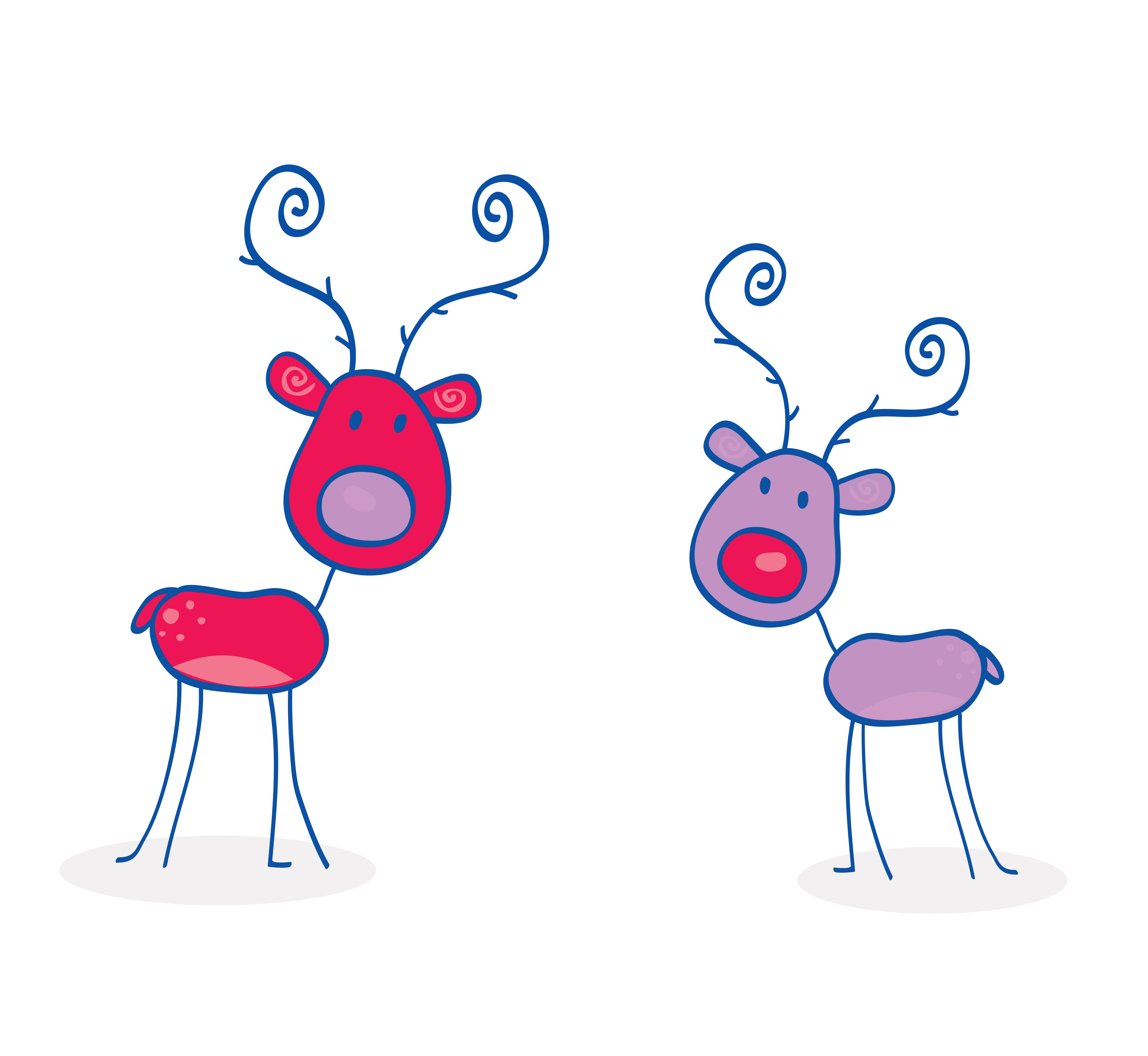 Happy Holiday Reindeer