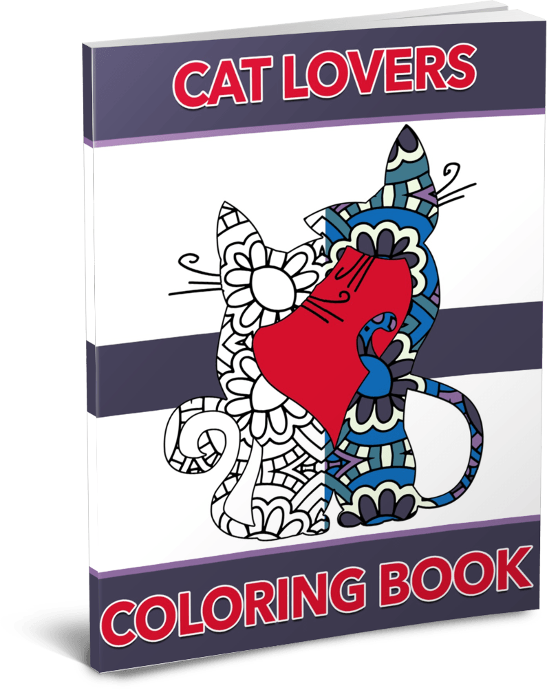Cat Lovers Coloring Pack by Shawn Hansen
