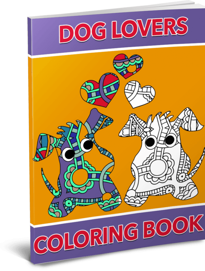 Dog Lovers Coloring Pack by Shawn Hansen