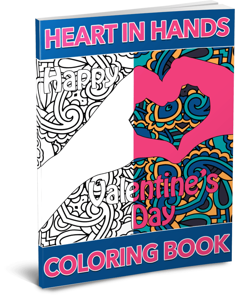 Heart in Hands Coloring Pack by Shawn Hansen