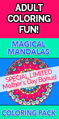 Mom - Magical Mandalas Banner - 120x240