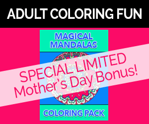 Mom - Magical Mandalas Banner - 300x250