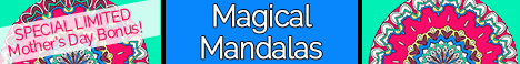 Mom - Magical Mandalas Banner - 468x60