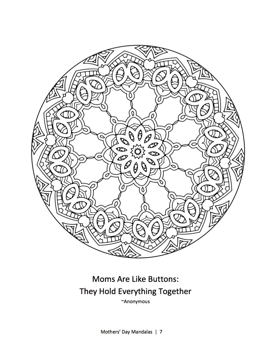 Mothers Day Mandalas - Page Preview - 03