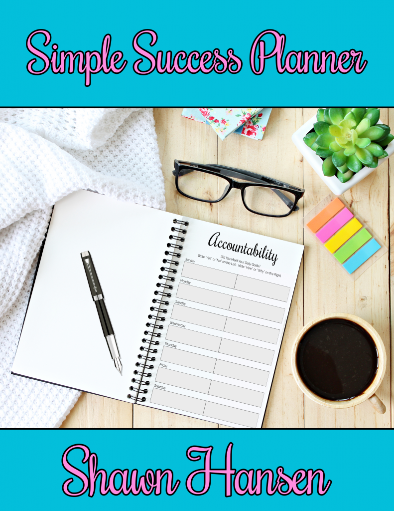 Simple Success Planner Presented by Shawn Hansen